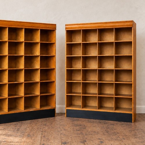 Pair vintage bookcase - pair,