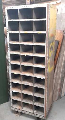 Industrial pigeon hole cabinet - industrial,
