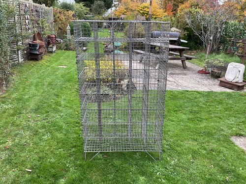 Vintage storage rack - storage,
