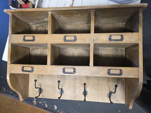 Rustic solid wood pigeonhole - rustic,