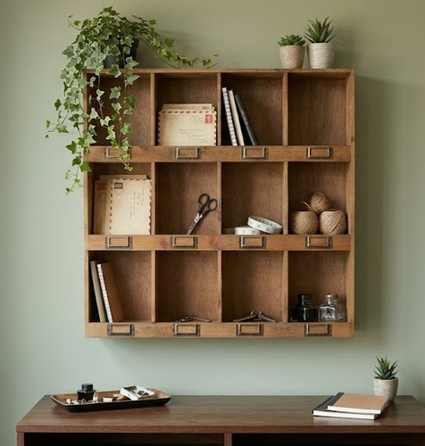 Pigeon hole cabinet wall - pigeon,