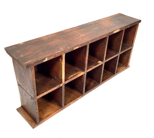 Antique wooden rustic pigeon - antique,