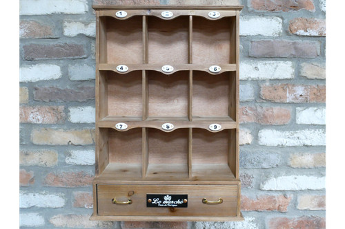 Wooden wall unit - pigeon, cubby