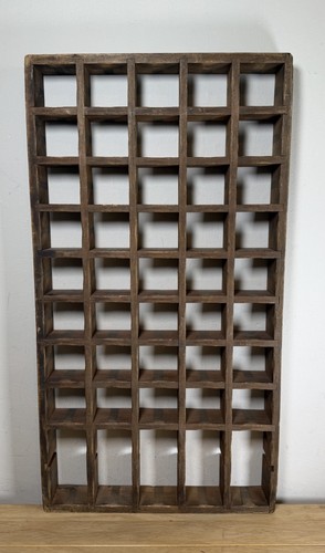 Antique hardwood cubby pigeon - antique,
