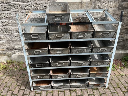 Vintage industrial racking - vintage,